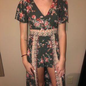 Dress with shorts